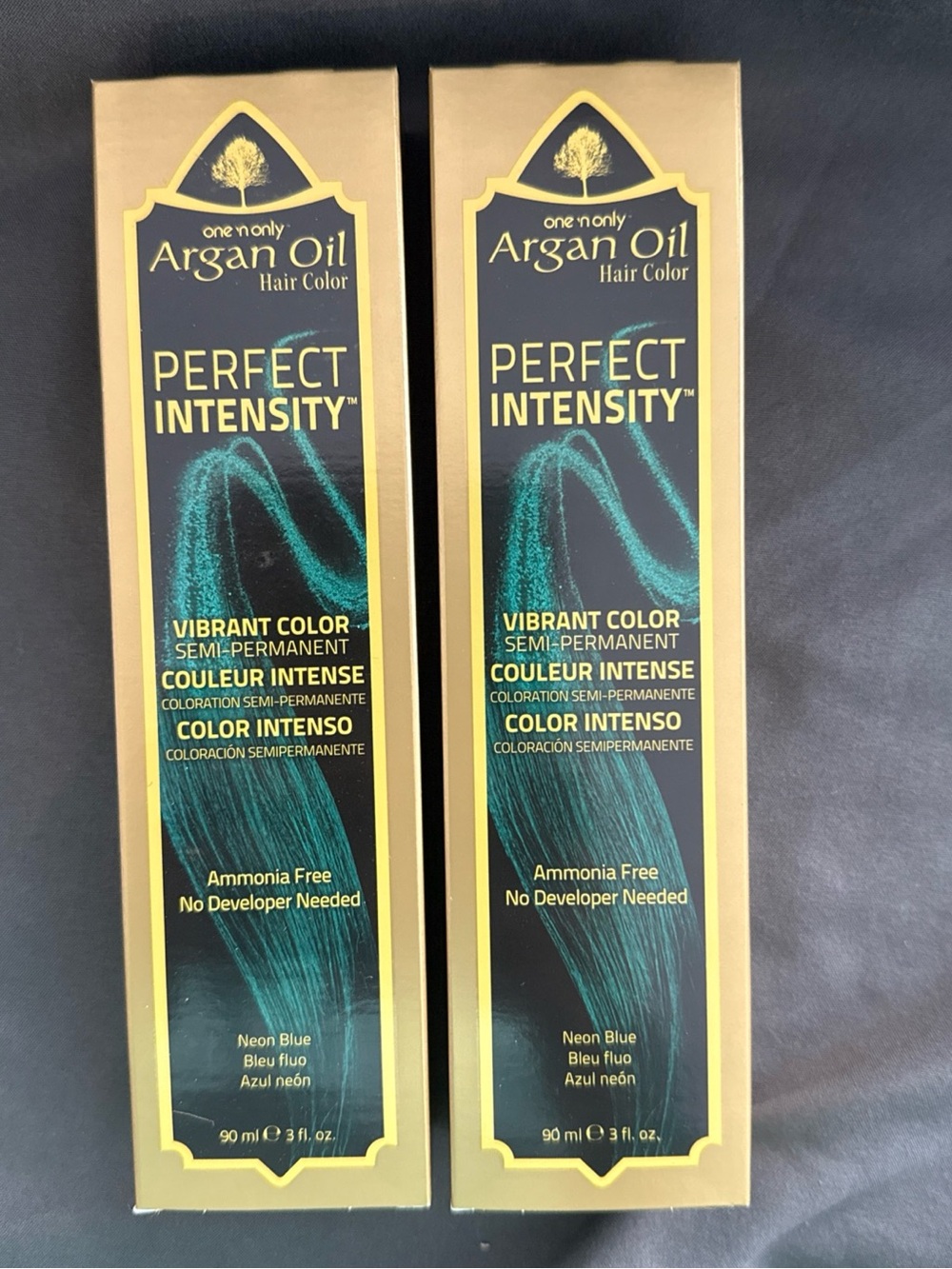 One n Only Perfect Intensity Semi-Permanent Hair Color — Neon Blue set of 2